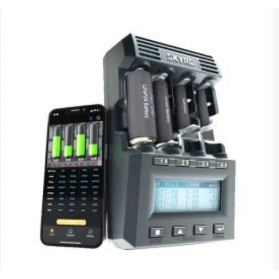 SKYRC MC3000 Battery Fast Charger BT Smart APP PC Control LED Screen NiMH NiCd Li-ion LiFePO4 Ni-Zn AAA Battery RC FPV Racing